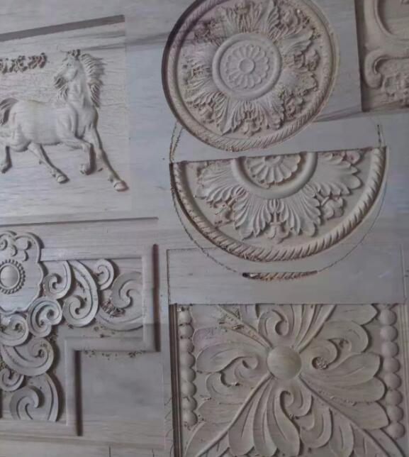 木工电脑雕刻练习作品