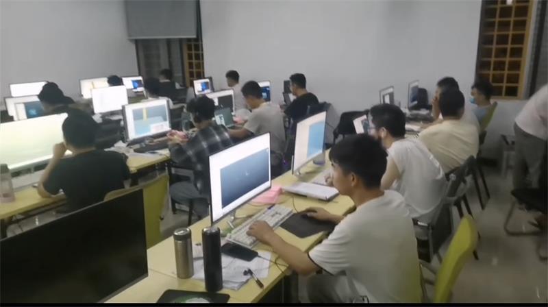 学制作电脑雕刻路径现场