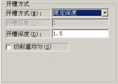 开槽雕刻