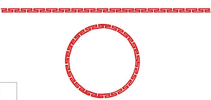 北京精雕怎么把矩形图变换成圆形？