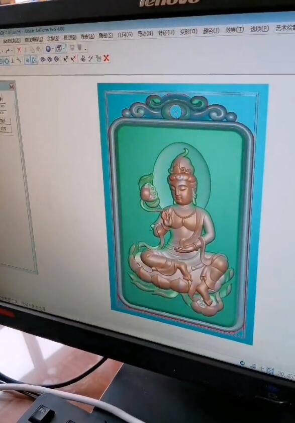 玉雕电脑雕刻设计培训现场